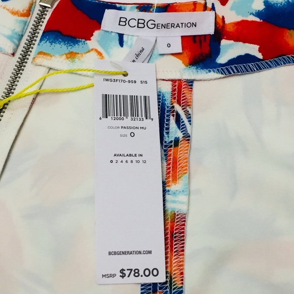 BCBGeneration Passion Mu Mini Flare Skirt - Picture 8 of 8